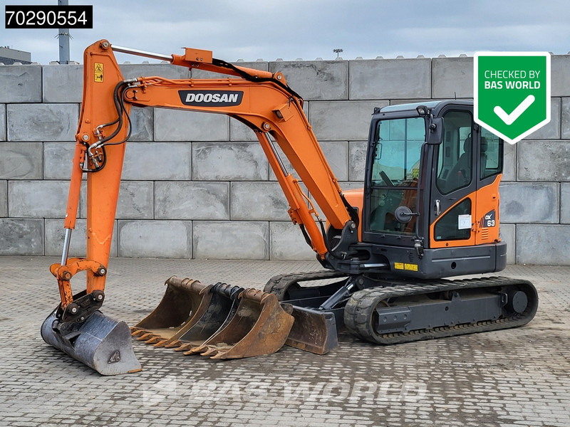 Doosan DX63-3 - Mini excavator: picture 1 Doosan DX63-3 - Mini excavator: picture 1