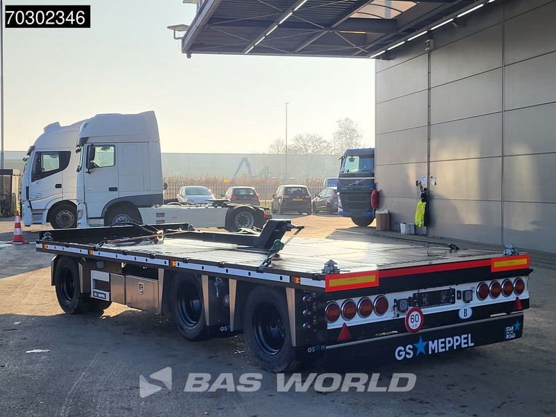 GS Meppel AV-2800L NEW / UNUSED Twistlocks Lifting Axle - Dropside/ Flatbed trailer: picture 2 GS Meppel AV-2800L NEW / UNUSED Twistlocks Lifting Axle - Dropside/ Flatbed trailer: picture 2