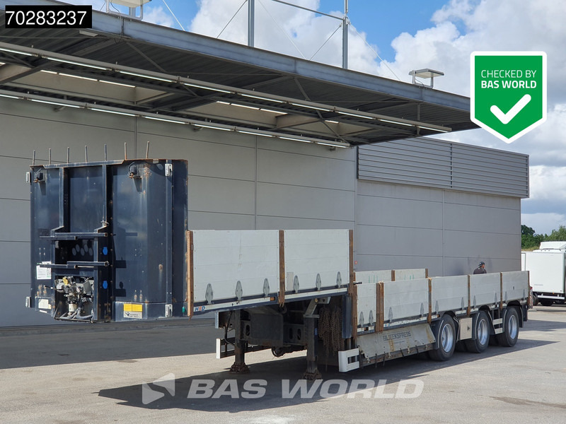 HRD Extendable Lift + Lenkachse - Low loader semi-trailer: picture 1 HRD Extendable Lift + Lenkachse - Low loader semi-trailer: picture 1