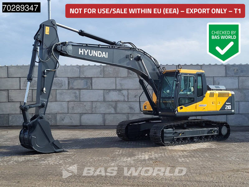 Hyundai R210 - Crawler excavator: picture 1 Hyundai R210 - Crawler excavator: picture 1