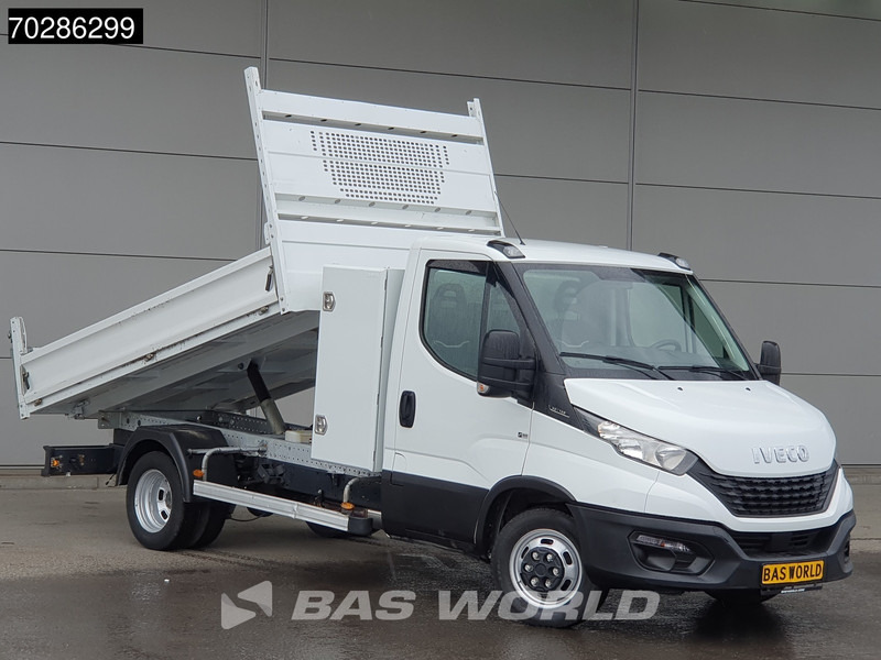 Iveco Daily 35C14 Open Laadbak met Kist Dubbellucht 3,5t Trekhaak Airco Cruise Euro6 Pritsche Pickup Open Box 2m3 A/C Towbar Cruise control - Flatbed van: picture 3 Iveco Daily 35C14 Open Laadbak met Kist Dubbellucht 3,5t Trekhaak Airco Cruise Euro6 Pritsche Pickup Open Box 2m3 A/C Towbar Cruise control - Flatbed van: picture 3