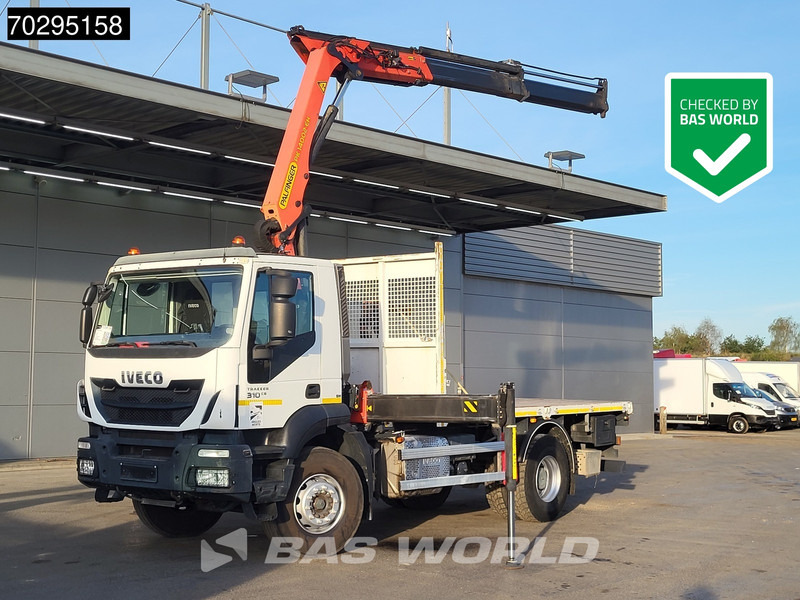 Iveco Stralis 310 4X2 Palfinger PK14002 EH Kran Crane Remote control Big-Axle Euro 6 - Dropside/ Flatbed truck, Crane truck: picture 1 Iveco Stralis 310 4X2 Palfinger PK14002 EH Kran Crane Remote control Big-Axle Euro 6 - Dropside/ Flatbed truck, Crane truck: picture 1