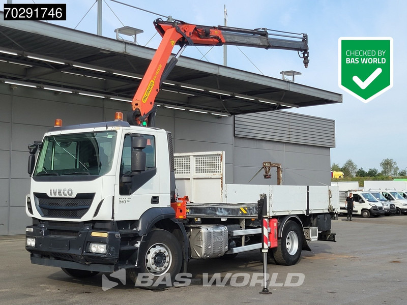 Iveco Stralis 310 4X2 Palfinger PK16002 Crane 5th+6th function Rotator Steelsuspension - Dropside/ Flatbed truck, Crane truck: picture 1 Iveco Stralis 310 4X2 Palfinger PK16002 Crane 5th+6th function Rotator Steelsuspension - Dropside/ Flatbed truck, Crane truck: picture 1