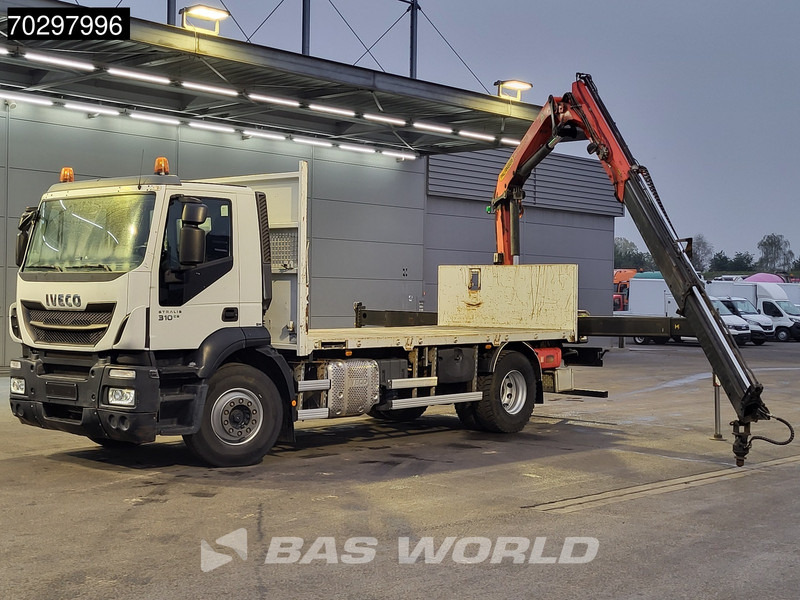 Iveco Stralis 310 Stralis 4X2 Palfinger PK 14002-EH Crane Steelsuspension Automatic Euro 6 - Dropside/ Flatbed truck, Crane truck: picture 5 Iveco Stralis 310 Stralis 4X2 Palfinger PK 14002-EH Crane Steelsuspension Automatic Euro 6 - Dropside/ Flatbed truck, Crane truck: picture 5