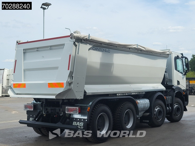 Tipper Iveco T-WAY 450 8X4 New! 20m3 Cantoni Tipper Steelsuspension Big-Axle Automatic Euro 6: picture 11 Tipper Iveco T-WAY 450 8X4 New! 20m3 Cantoni Tipper Steelsuspension Big-Axle Automatic Euro 6: picture 11