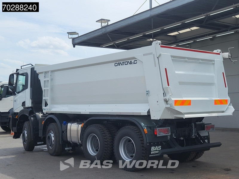 Tipper Iveco T-WAY 450 8X4 New! 20m3 Cantoni Tipper Steelsuspension Big-Axle Automatic Euro 6: picture 13 Tipper Iveco T-WAY 450 8X4 New! 20m3 Cantoni Tipper Steelsuspension Big-Axle Automatic Euro 6: picture 13