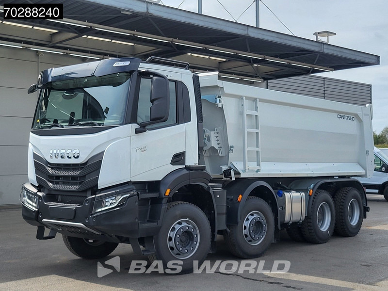Tipper Iveco T-WAY 450 8X4 New! 20m3 Cantoni Tipper Steelsuspension Big-Axle Automatic Euro 6: picture 9 Tipper Iveco T-WAY 450 8X4 New! 20m3 Cantoni Tipper Steelsuspension Big-Axle Automatic Euro 6: picture 9