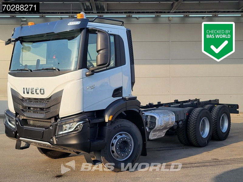 Iveco X-Way 460 6X4 New! Retarder Steelsuspension Big-Axle Navi Euro 6 - Cab chassis truck: picture 1 Iveco X-Way 460 6X4 New! Retarder Steelsuspension Big-Axle Navi Euro 6 - Cab chassis truck: picture 1