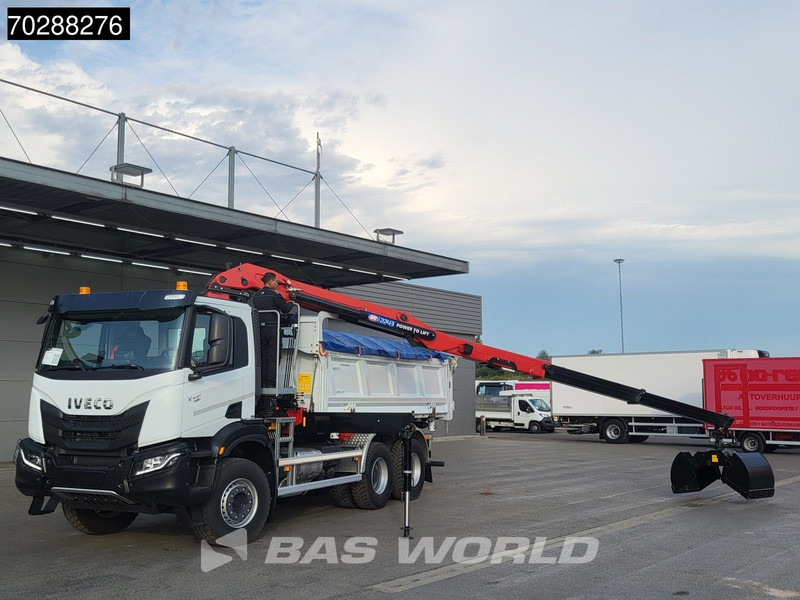 Iveco X-Way 480 6X4 NEW! HMF 2243Z-RCS Z-Crane kran 12m3 KH-Kipper Retarder Big-Axle - Tipper, Crane truck: picture 5 Iveco X-Way 480 6X4 NEW! HMF 2243Z-RCS Z-Crane kran 12m3 KH-Kipper Retarder Big-Axle - Tipper, Crane truck: picture 5
