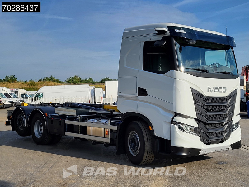Hook lift truck Iveco X-Way 580 6X2 Palfinger PHT20SLD5 Hooklift Lift+steering Axle Automatic Navi ACC LED Euro 6: picture 7