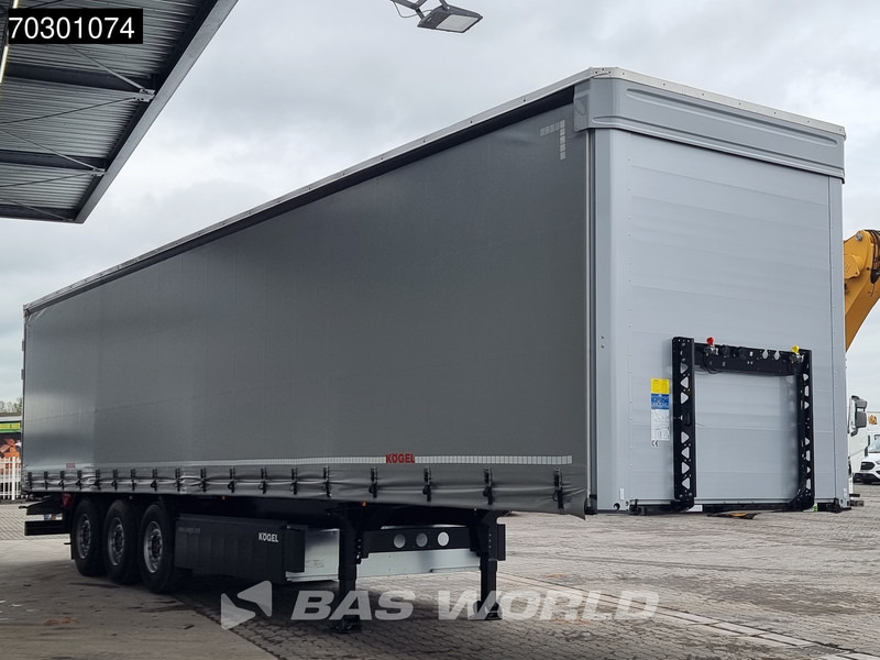 Kögel S24-1 3 axles NEW-UNUSED SAF Liftachse Edscha Palettenkist - Curtainsider semi-trailer: picture 5 Kögel S24-1 3 axles NEW-UNUSED SAF Liftachse Edscha Palettenkist - Curtainsider semi-trailer: picture 5
