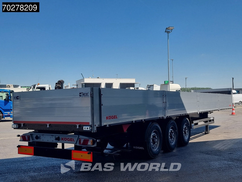 Kögel S24-1 OPEN Liftachse Bordwände - Dropside/ Flatbed semi-trailer: picture 5 Kögel S24-1 OPEN Liftachse Bordwände - Dropside/ Flatbed semi-trailer: picture 5