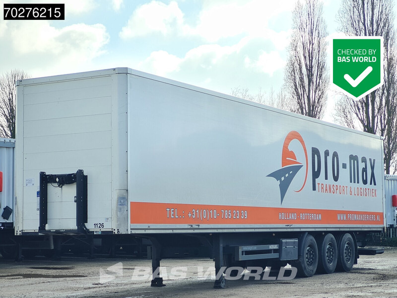 Kögel S24-1 Tailgate TÜV 05/25 Liftachse LBW - Closed box semi-trailer: picture 1 Kögel S24-1 Tailgate TÜV 05/25 Liftachse LBW - Closed box semi-trailer: picture 1