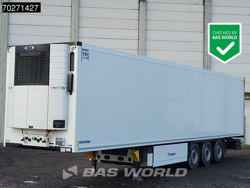 Krone Carrier Vector 1550 3 axles NEW Liftachse Palettenkasten - Refrigerator semi-trailer: picture 1 Krone Carrier Vector 1550 3 axles NEW Liftachse Palettenkasten - Refrigerator semi-trailer: picture 1