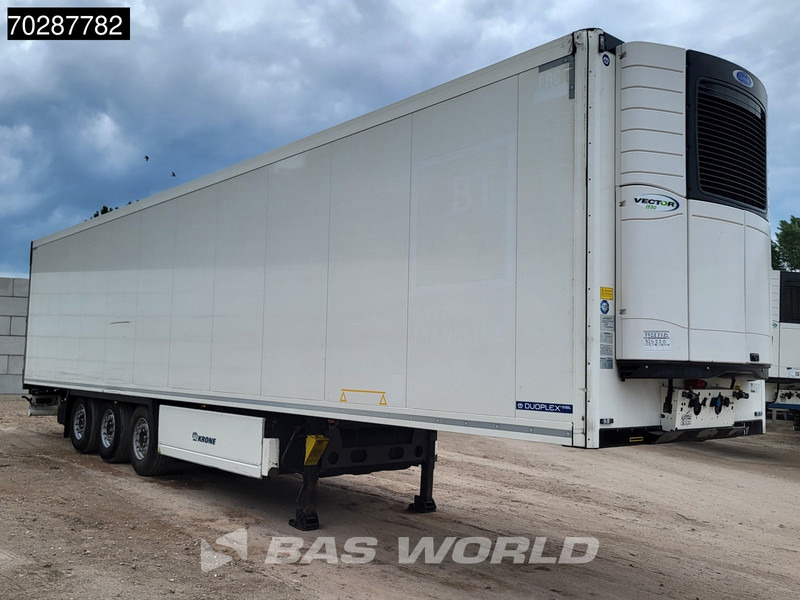 Refrigerator semi-trailer Krone Carrier Vector 1550 ATP / FRC Doppelstock Palettenkasten Liftachse: picture 9