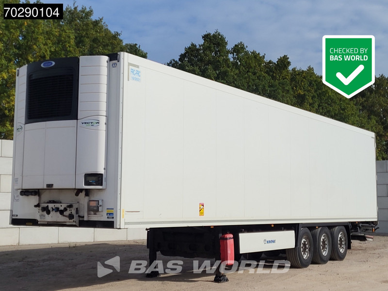 Krone SD 1 3 axles TUV 03/26 Schiebewand Dobbelstock - Refrigerator semi-trailer: picture 1 Krone SD 1 3 axles TUV 03/26 Schiebewand Dobbelstock - Refrigerator semi-trailer: picture 1