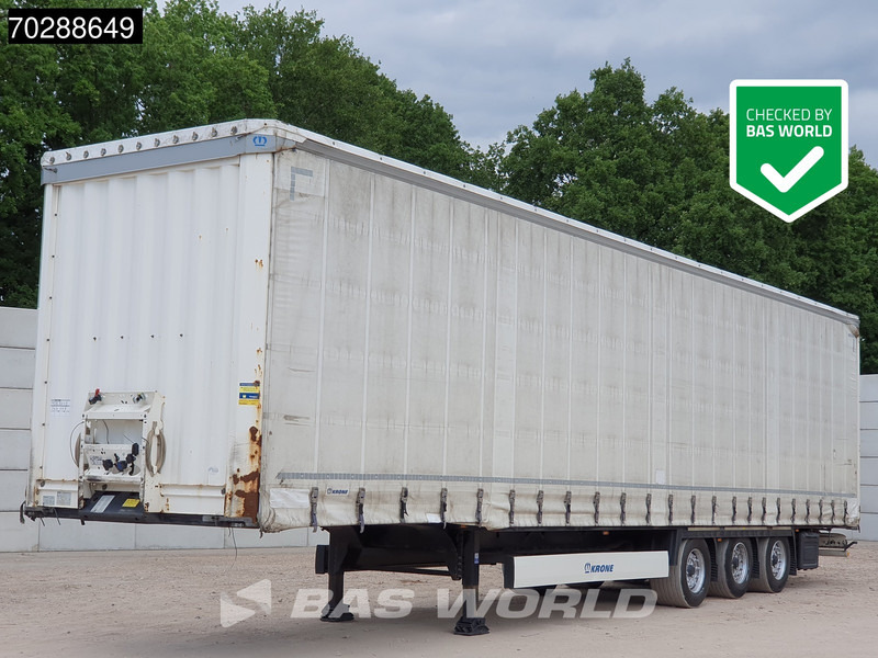 Krone SD 3 axles MEGA Schiebedach Hubdach 100m3 - Curtainsider semi-trailer: picture 1 Krone SD 3 axles MEGA Schiebedach Hubdach 100m3 - Curtainsider semi-trailer: picture 1