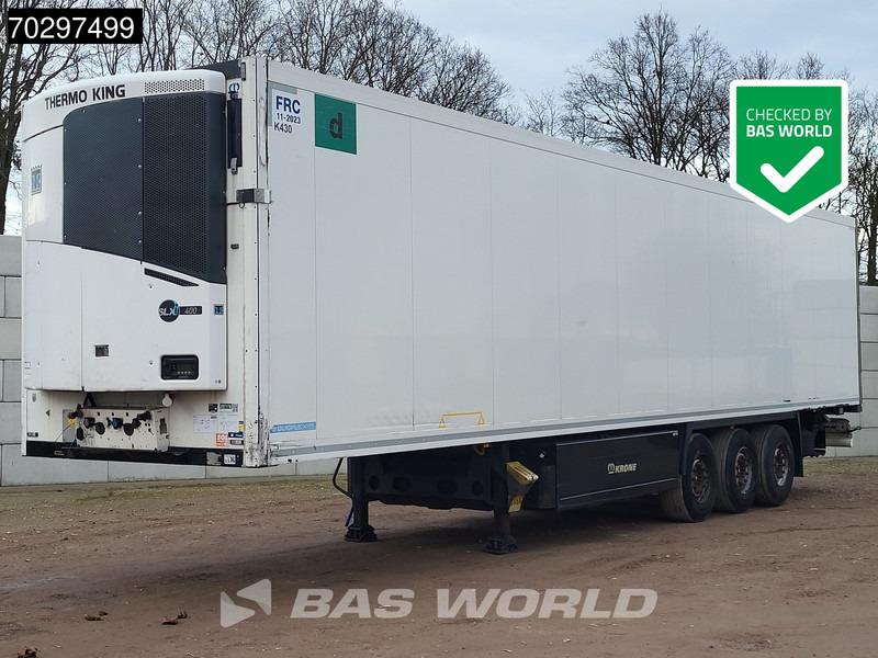Krone Thermo King SLXi 400 TUV 04/26 Blumenbreit Doppelstock - Refrigerator semi-trailer: picture 1 Krone Thermo King SLXi 400 TUV 04/26 Blumenbreit Doppelstock - Refrigerator semi-trailer: picture 1