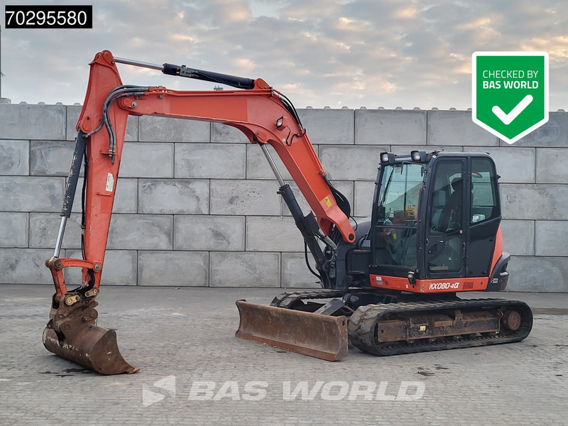 Kubota KX080-4a - Mini excavator: picture 1 Kubota KX080-4a - Mini excavator: picture 1