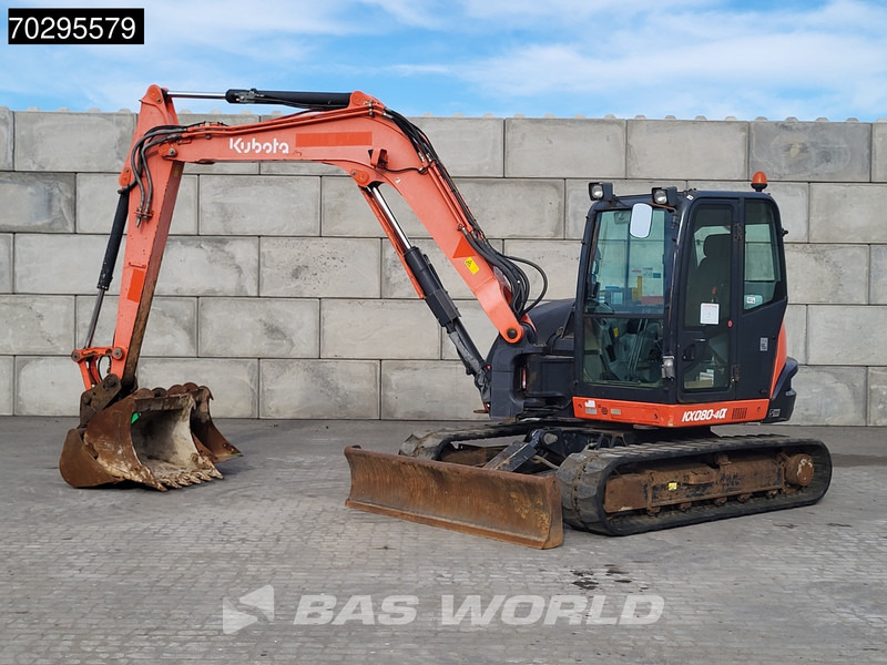 Kubota KX080-4a - Mini excavator: picture 3 Kubota KX080-4a - Mini excavator: picture 3