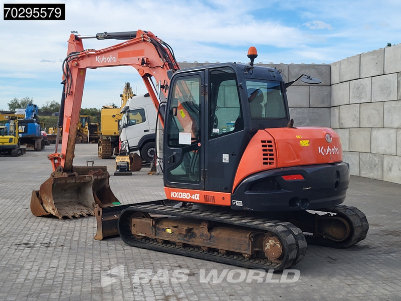 Kubota KX080-4a - Mini excavator: picture 5 Kubota KX080-4a - Mini excavator: picture 5