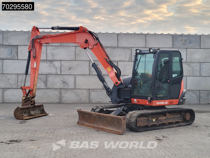 Kubota KX080-4a - Mini excavator: picture 2 Kubota KX080-4a - Mini excavator: picture 2