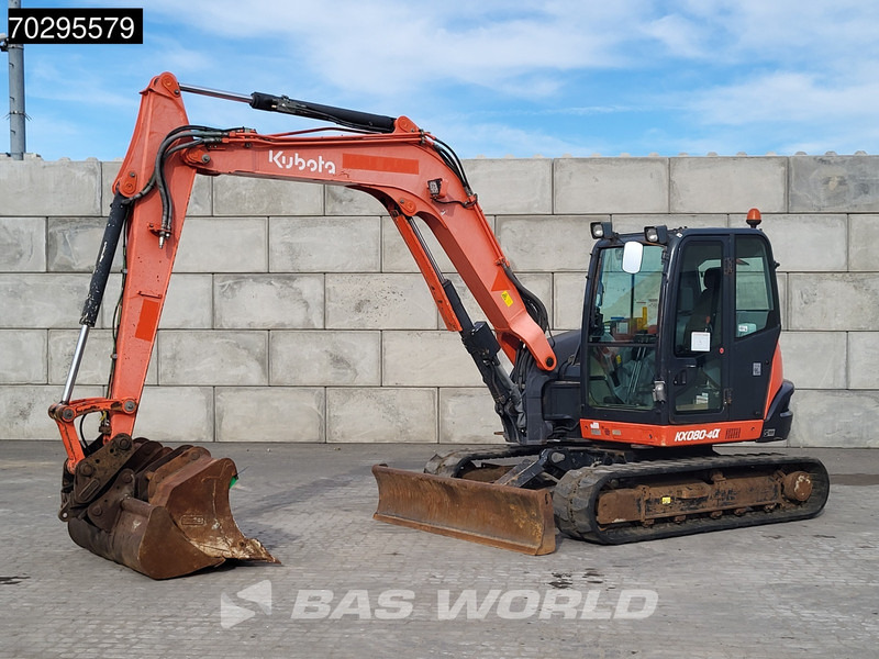 Kubota KX080-4a - Mini excavator: picture 2 Kubota KX080-4a - Mini excavator: picture 2