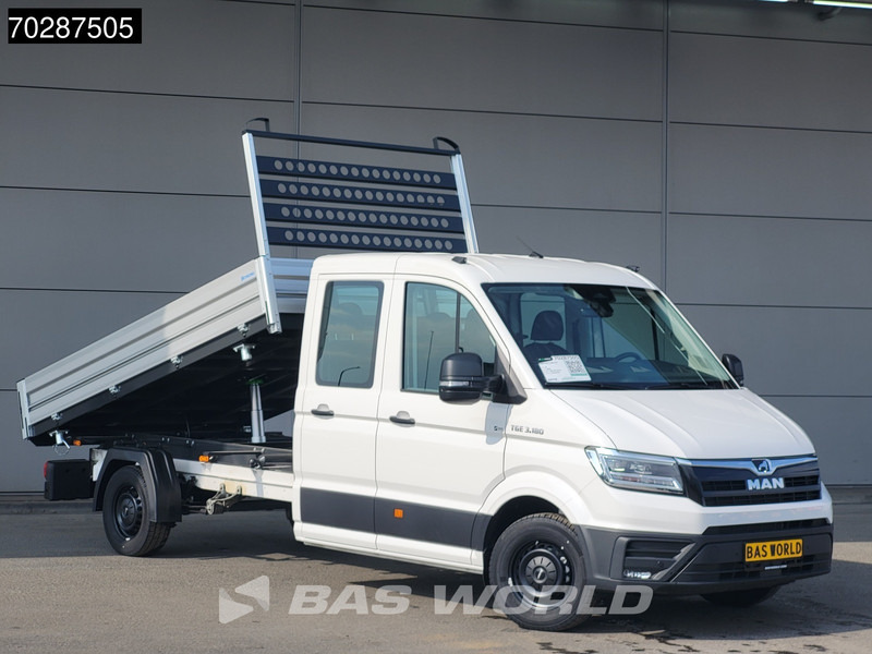 MAN TGE 3.180 Driezijdige Kipper Automaat 2025 Facelift 180PK Trekhaak LED Navi ACC Airco Cruise Euro6 Kipper Tippe Benne Kieper 3m3 A/C Towba - Tipper van: picture 2 MAN TGE 3.180 Driezijdige Kipper Automaat 2025 Facelift 180PK Trekhaak LED Navi ACC Airco Cruise Euro6 Kipper Tippe Benne Kieper 3m3 A/C Towba - Tipper van: picture 2