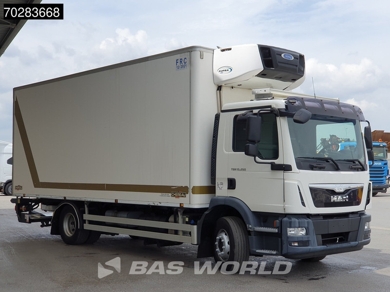 MAN TGM 15.250 4X2 Carrier Supra 850 Cooler Tailgate Euro 6 - Refrigerator truck: picture 3 MAN TGM 15.250 4X2 Carrier Supra 850 Cooler Tailgate Euro 6 - Refrigerator truck: picture 3