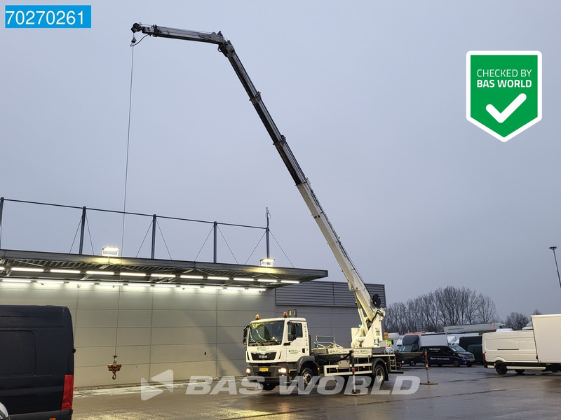 MAN TGM 18.250 4X2 44mtrs Böcker AK44/4000 Hubarbeitsbühne Manual Euro 6 - Crane truck: picture 1 MAN TGM 18.250 4X2 44mtrs Böcker AK44/4000 Hubarbeitsbühne Manual Euro 6 - Crane truck: picture 1