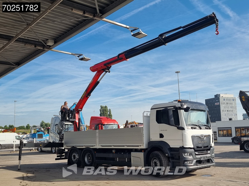 MAN TGS 26.440 6X2 NEW NL-Truck Palfinger PK20.501 L TEC3 Kran Baustoff Lift-Lenk Asche - Dropside/ Flatbed truck, Crane truck: picture 3 MAN TGS 26.440 6X2 NEW NL-Truck Palfinger PK20.501 L TEC3 Kran Baustoff Lift-Lenk Asche - Dropside/ Flatbed truck, Crane truck: picture 3