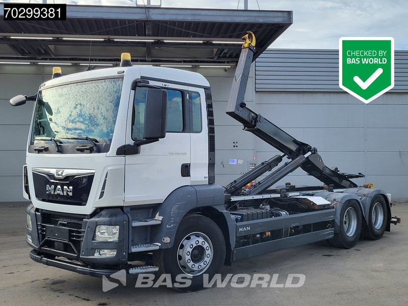MAN TGS 28.460 6X2 Marrel AL20 S59 Containersysteem Automatic Liftachse Euro 6 - Hook lift truck: picture 1 MAN TGS 28.460 6X2 Marrel AL20 S59 Containersysteem Automatic Liftachse Euro 6 - Hook lift truck: picture 1
