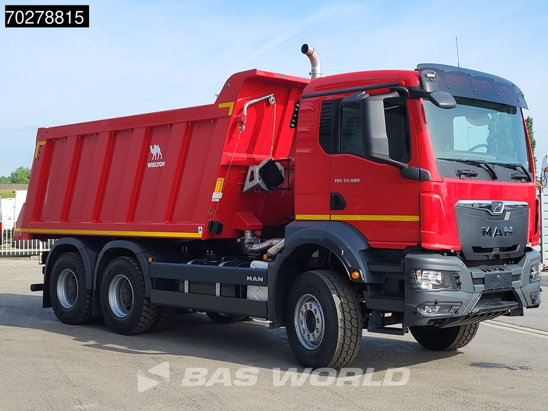 Tipper MAN TGS 33.400 6X4 NEW! 16m3 Wielton tipper Manual body heating Big-Axle Euro 5: picture 7