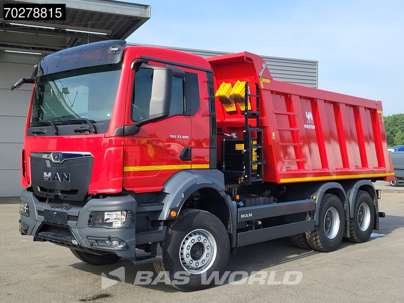 MAN TGS 33.400 6X4 NEW! 16m3 Wielton tipper Manual body heating Big-Axle Euro 5 - Tipper: picture 5 MAN TGS 33.400 6X4 NEW! 16m3 Wielton tipper Manual body heating Big-Axle Euro 5 - Tipper: picture 5