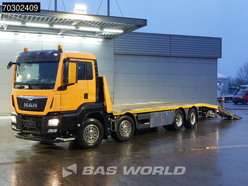 MAN TGS 35.400 8X2 Machine transporter Hydraulic Ramps Winch Lift+Steering Axle Euro 6 - Autotransporter truck: picture 2 MAN TGS 35.400 8X2 Machine transporter Hydraulic Ramps Winch Lift+Steering Axle Euro 6 - Autotransporter truck: picture 2
