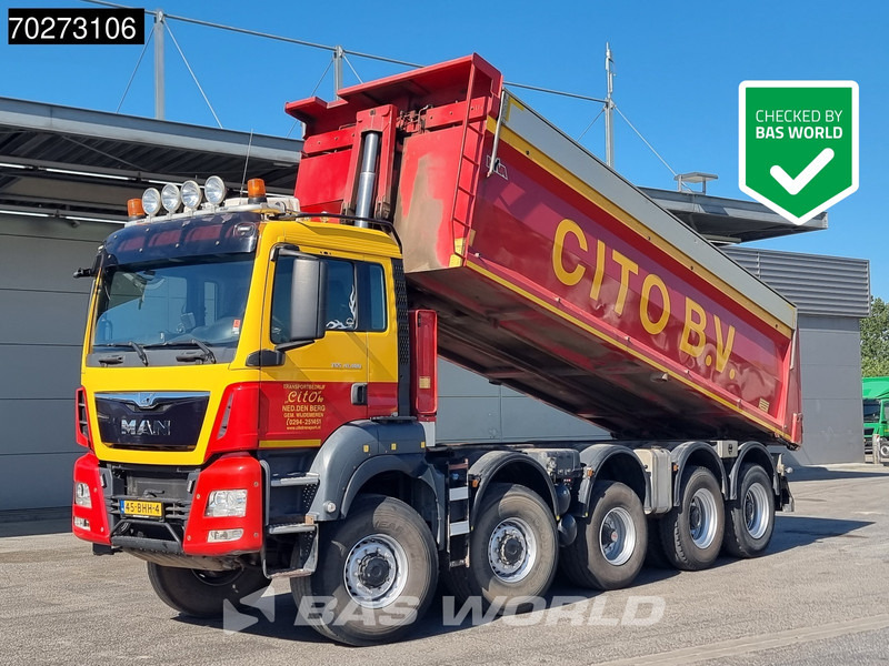 MAN TGS 41.480 10X8 NL-Truck BigAxle 10x8 22m3 Tipper Navi Euro 6 - Tipper: picture 1 MAN TGS 41.480 10X8 NL-Truck BigAxle 10x8 22m3 Tipper Navi Euro 6 - Tipper: picture 1