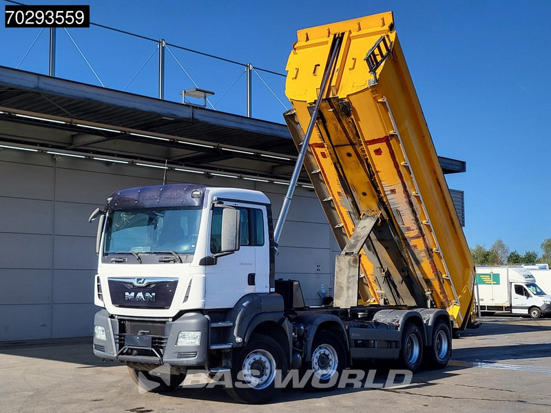 MAN TGS 41.510 8X4 19m3 Meiller tipper Steelsuspension Manual Big-Axle Euro 6 - Tipper: picture 3 MAN TGS 41.510 8X4 19m3 Meiller tipper Steelsuspension Manual Big-Axle Euro 6 - Tipper: picture 3