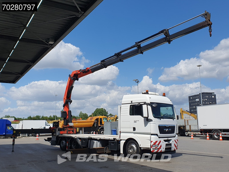 MAN TGX 26.440 6X2 Palfinger PK 53002 SH Kran Crane Steering Axle Automatic Euro 5 - Dropside/ Flatbed truck, Crane truck: picture 2 MAN TGX 26.440 6X2 Palfinger PK 53002 SH Kran Crane Steering Axle Automatic Euro 5 - Dropside/ Flatbed truck, Crane truck: picture 2
