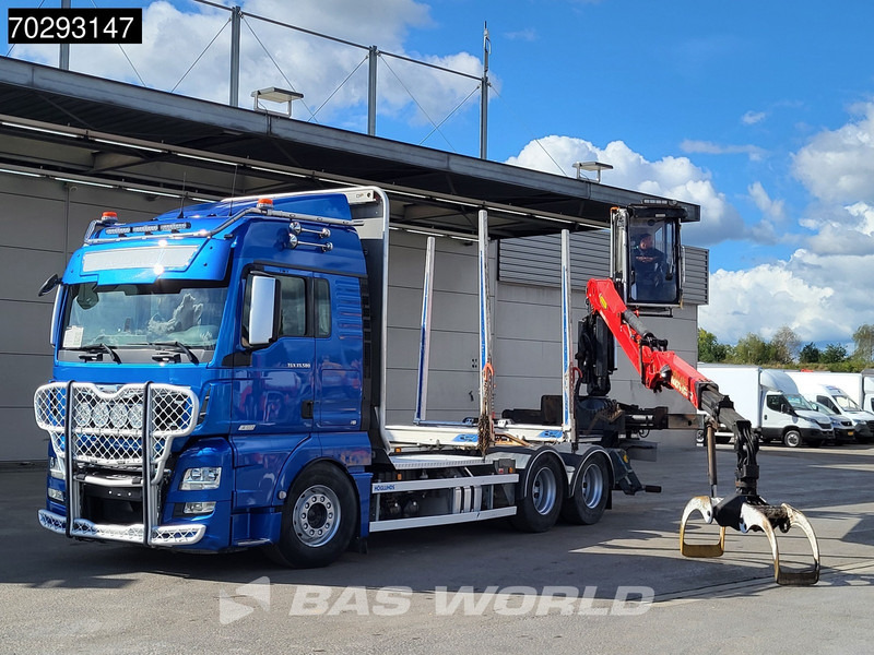 MAN TGX 33.580 TGX 6X4 XLX Palfinger M12L83 Retarder Navi Xenon Euro 6 - Timber truck, Crane truck: picture 5 MAN TGX 33.580 TGX 6X4 XLX Palfinger M12L83 Retarder Navi Xenon Euro 6 - Timber truck, Crane truck: picture 5