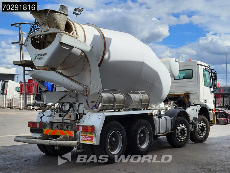 Mercedes-Benz Actros 3236 8X4 9M3 Stetter Mixer Big-Axle 3-Pedals Steelsuspension Euro 3 - Concrete mixer truck: picture 5 Mercedes-Benz Actros 3236 8X4 9M3 Stetter Mixer Big-Axle 3-Pedals Steelsuspension Euro 3 - Concrete mixer truck: picture 5