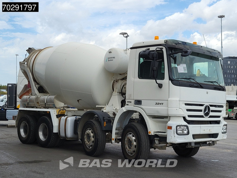 Mercedes-Benz Actros 3241 8X4 Retarder 9m3 Stetter Steelsuspension 3-Pedals Euro 4 - Concrete mixer truck: picture 3 Mercedes-Benz Actros 3241 8X4 Retarder 9m3 Stetter Steelsuspension 3-Pedals Euro 4 - Concrete mixer truck: picture 3
