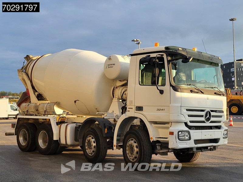 Mercedes-Benz Actros 3241 8X4 Retarder 9m3 Stetter Steelsuspension 3-Pedals Euro 4 - Concrete mixer truck: picture 3 Mercedes-Benz Actros 3241 8X4 Retarder 9m3 Stetter Steelsuspension 3-Pedals Euro 4 - Concrete mixer truck: picture 3