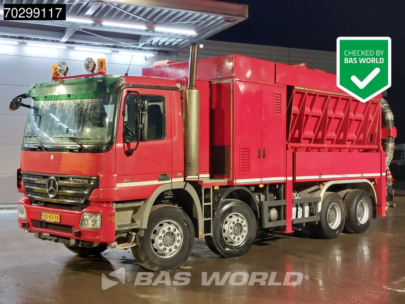 Mercedes-Benz Actros 4144 Actros 8X4 10m3 RESCHWITZER ESE 32/10-DV-K Saugbagger Big-Axle Euro 5 - Vacuum truck: picture 1 Mercedes-Benz Actros 4144 Actros 8X4 10m3 RESCHWITZER ESE 32/10-DV-K Saugbagger Big-Axle Euro 5 - Vacuum truck: picture 1