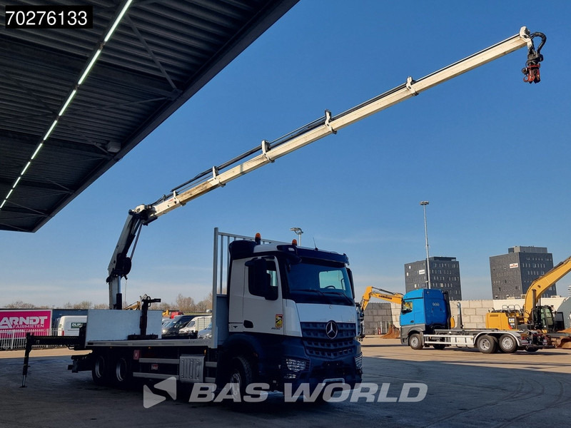 Mercedes-Benz Arocs 2636 6X4 HIAB X-HIDUO 188 ES-S Crane Kran Big axle Euro 6 - Dropside/ Flatbed truck, Crane truck: picture 3 Mercedes-Benz Arocs 2636 6X4 HIAB X-HIDUO 188 ES-S Crane Kran Big axle Euro 6 - Dropside/ Flatbed truck, Crane truck: picture 3