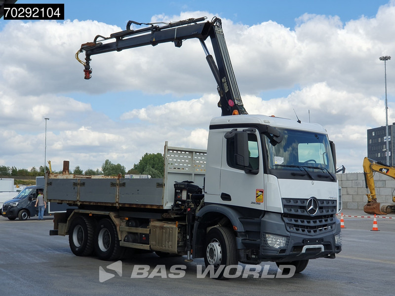 Mercedes-Benz Arocs 2636 Arocs 6X4 8m3 Forez Bennes Tipper HIAB 144 B-2 Hiduo Crane Steelsuspension Automatic Euro 6 - Tipper, Crane truck: picture 3 Mercedes-Benz Arocs 2636 Arocs 6X4 8m3 Forez Bennes Tipper HIAB 144 B-2 Hiduo Crane Steelsuspension Automatic Euro 6 - Tipper, Crane truck: picture 3
