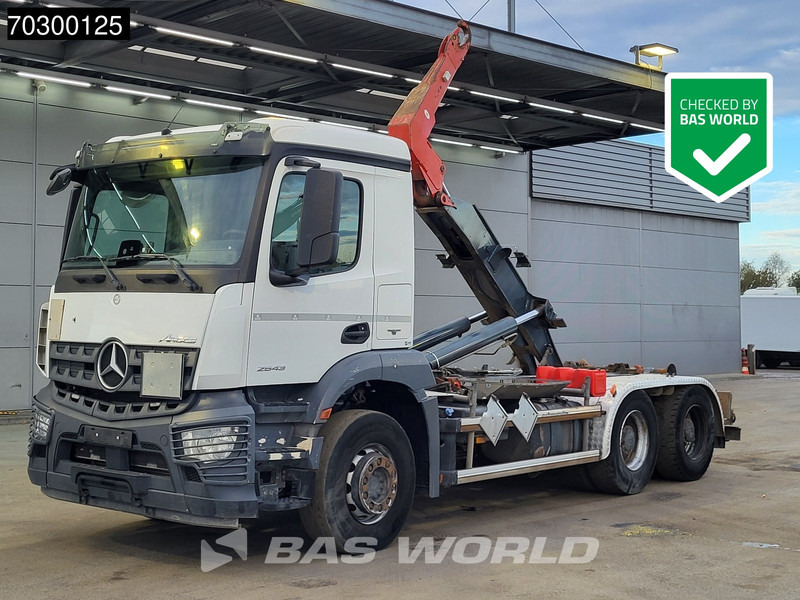 Mercedes-Benz Arocs 2643 6X4 20tons Dalby containersystem Big-Axle Automatic Euro 6 - Hook lift truck: picture 1 Mercedes-Benz Arocs 2643 6X4 20tons Dalby containersystem Big-Axle Automatic Euro 6 - Hook lift truck: picture 1