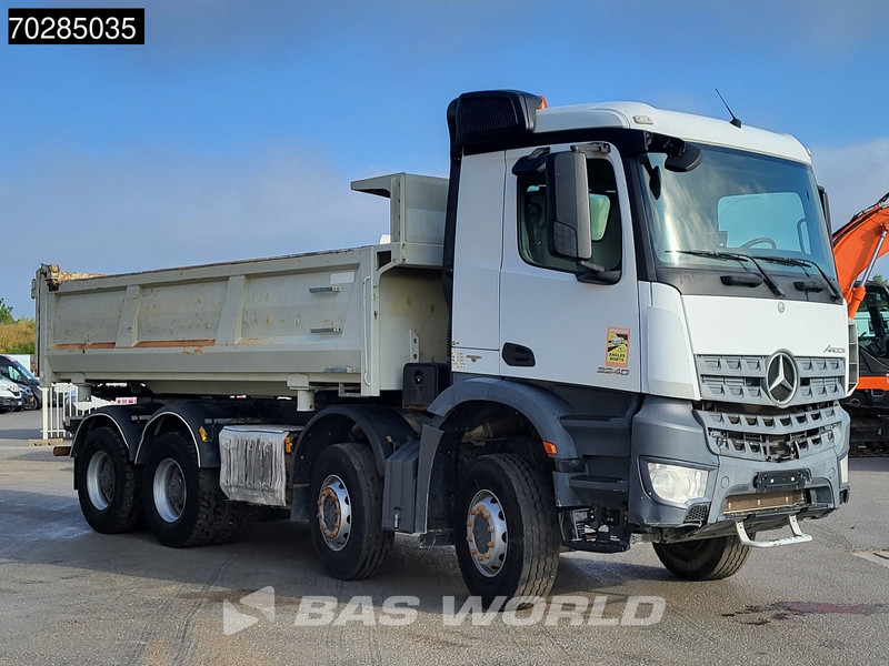 Tipper Mercedes-Benz Arocs 3240 8X4 12m3 2-side Tipper Steel Suspension Automatic Big-Axle Euro 6: picture 9