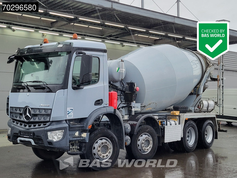 Mercedes-Benz Arocs 3240 8X4 9m3 Stetter Mixer Full Steel Euro 6 - Concrete mixer truck: picture 1 Mercedes-Benz Arocs 3240 8X4 9m3 Stetter Mixer Full Steel Euro 6 - Concrete mixer truck: picture 1