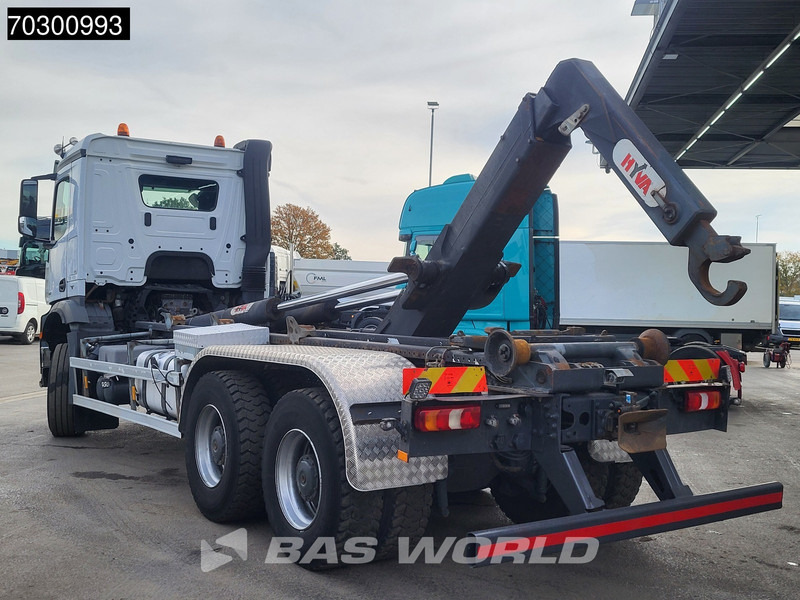 Mercedes-Benz Arocs 3342 6X4 HYVA 26-62-S Hooklift Big-Axle Automatic Euro 6 - Hook lift truck: picture 2 Mercedes-Benz Arocs 3342 6X4 HYVA 26-62-S Hooklift Big-Axle Automatic Euro 6 - Hook lift truck: picture 2