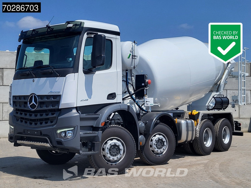 Mercedes-Benz Arocs 4145 8X4 NEW! 11m3 Schwing Stetter Mixer Big-Axle Manual Euro 3 - Concrete mixer truck: picture 1 Mercedes-Benz Arocs 4145 8X4 NEW! 11m3 Schwing Stetter Mixer Big-Axle Manual Euro 3 - Concrete mixer truck: picture 1